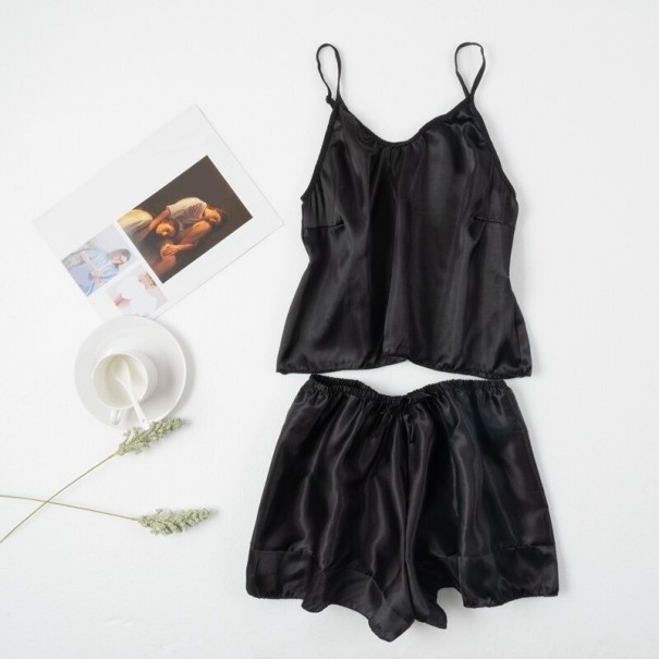 Dames pyjama P2744 zwart S