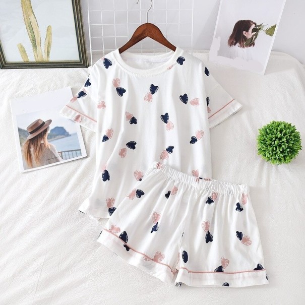 Dames pyjama P2759 wit M