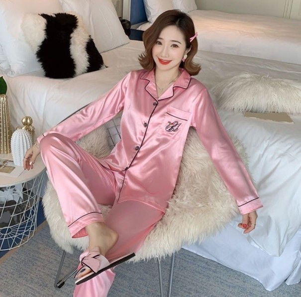 Dames pyjama P2769 roze S