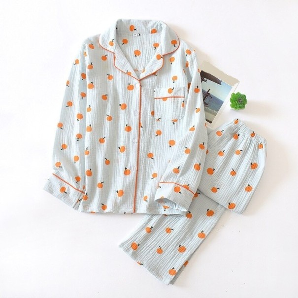 Dames pyjama P2820 lichtblauw L