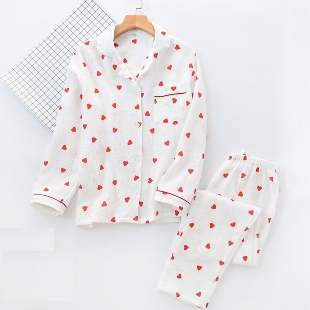 Dames pyjama P2822 wit S