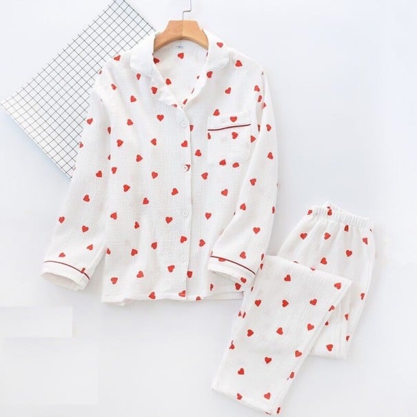Dames pyjama P2822 wit L