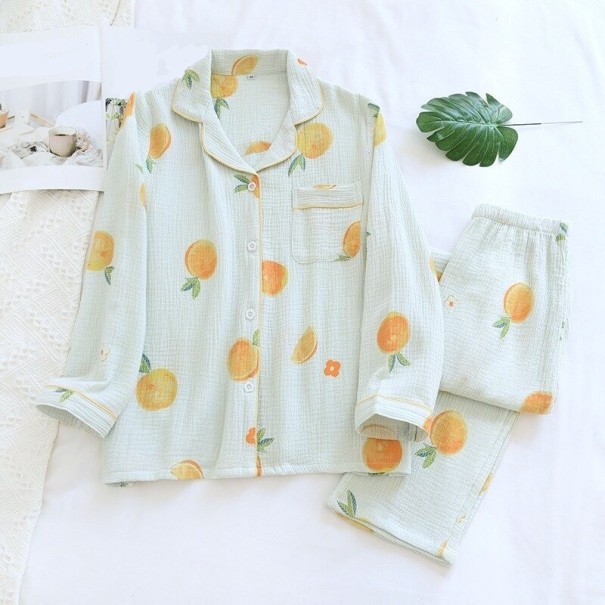 Dames pyjama P2823 turquoise S