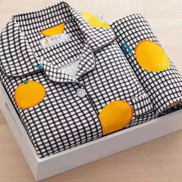 Dames pyjama P2896 zwart M