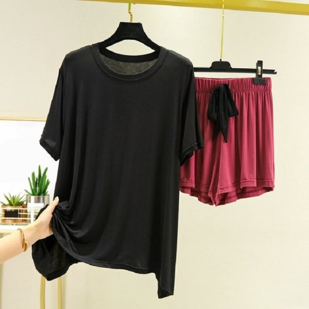 Dames pyjama P2909 zwart L