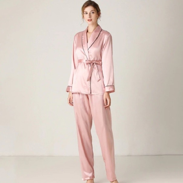 Dames pyjama P3011 roze S
