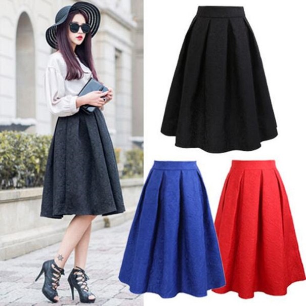 Dames rok met hoge taille G36