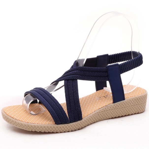 Dames sandalen Anette donkerblauw 40