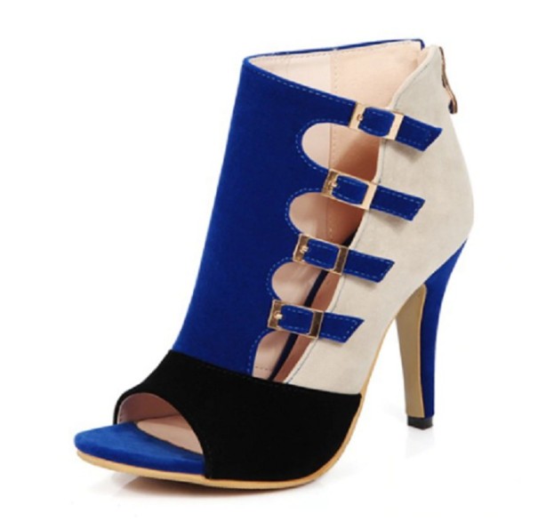Dames sandalen met hak A837