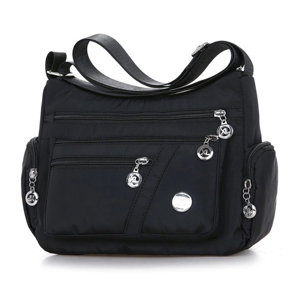Dames schoudertas M720 zwart
