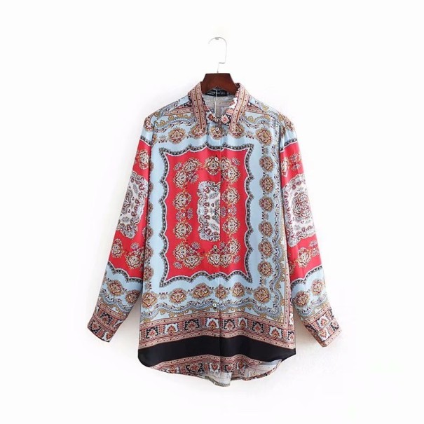 Dames shirt met Luisa patroon M