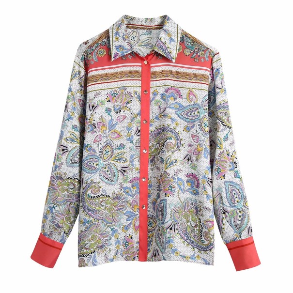 Dames shirt met patroon B1262 M