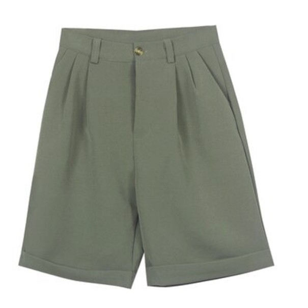 Dames shorts legergroen S