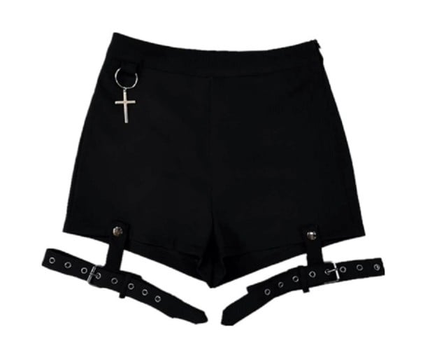 Dames shorts met kruis S