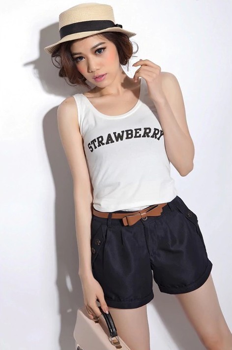 Dames shorts Michelle zwart S