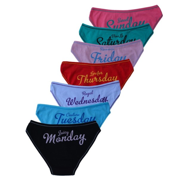 Dames slipje Lia - 7 stuks M