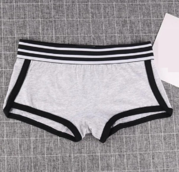 Dames slipje met een panty A624 grijs XL