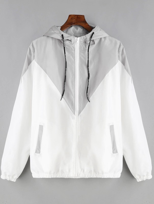 Dames sportjack J3103 grijs M