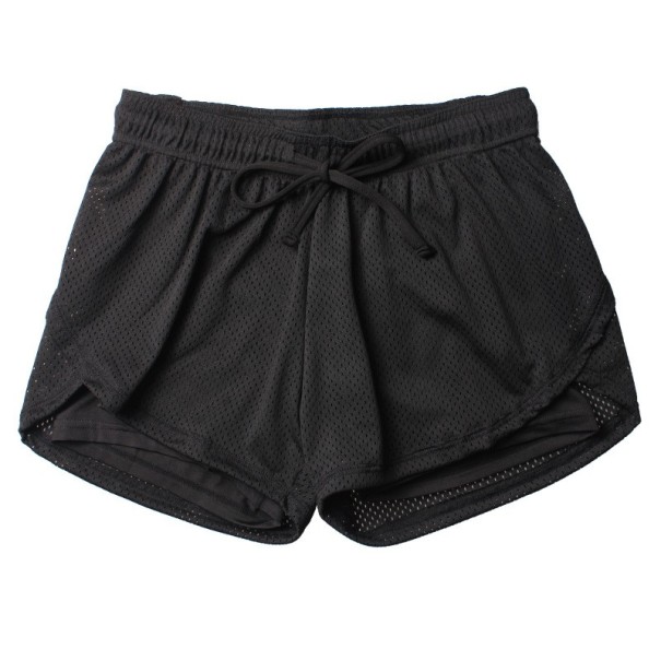 Dames sportshort A2497 zwart L