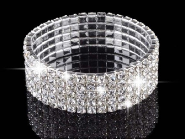 Dames stenen armband H246 6