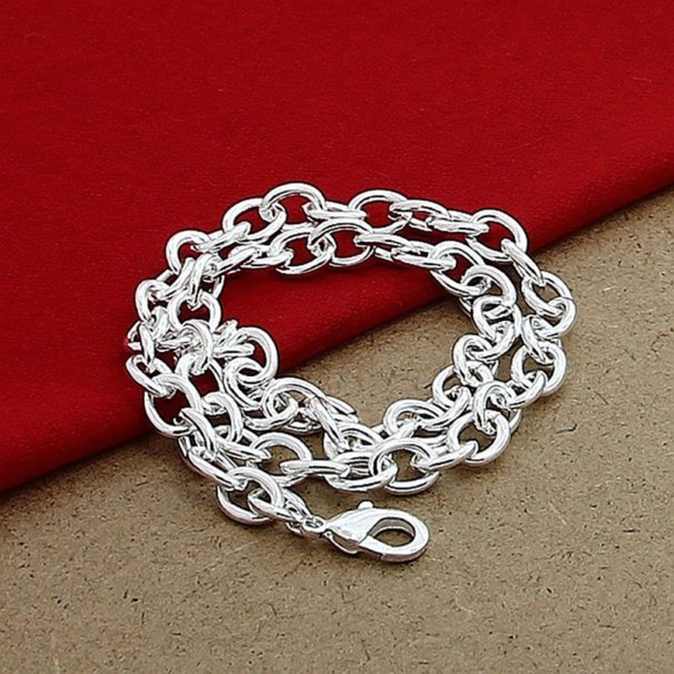 Dames stevige ketting G474 45 cm