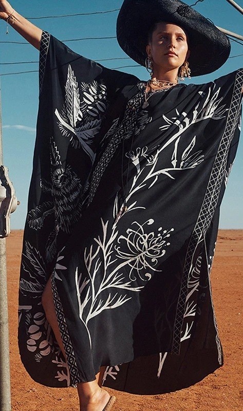 Dames strandjurk P391 13