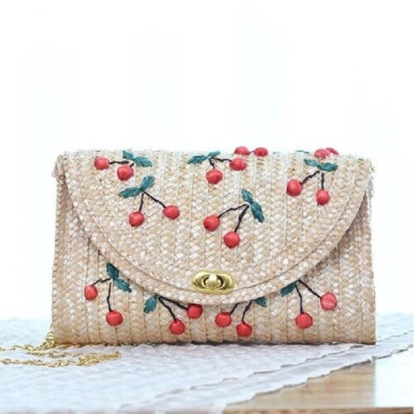 Dames stro handtas M1630 1
