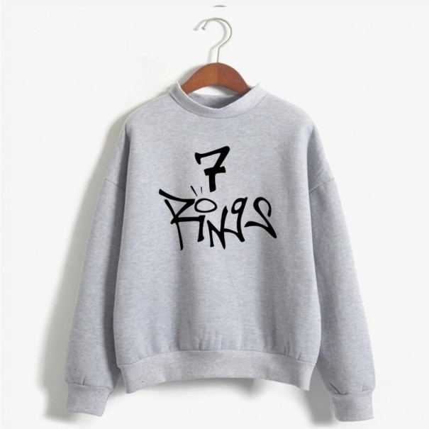 Dames sweatshirt met A65 print grijs L