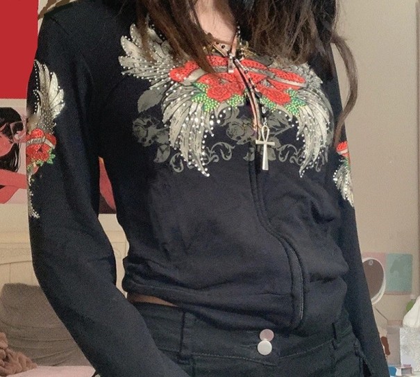 Dames sweatshirt P2327
