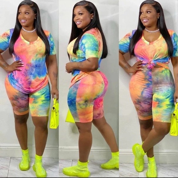 Dames T-shirt en short B1050