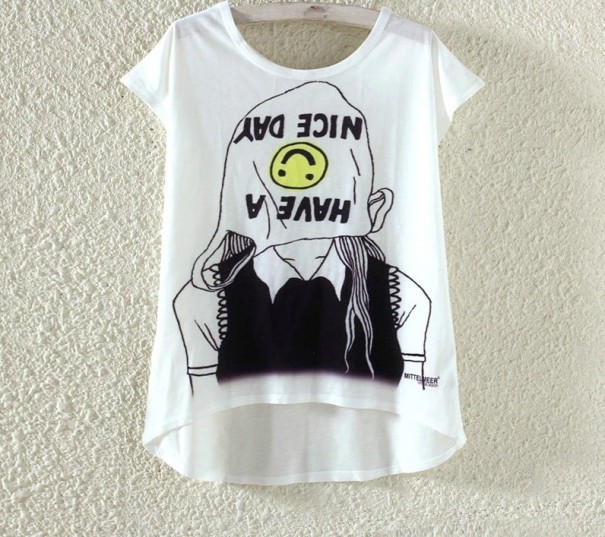 Dames T-shirt Fijne dag M