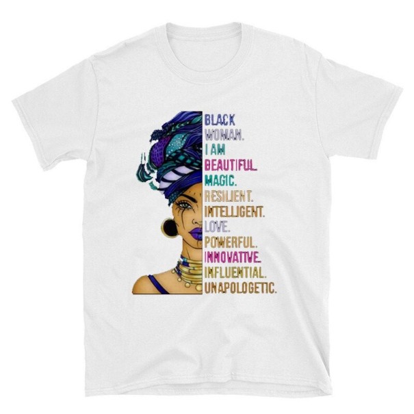 Dames T-shirt met B96-print wit M