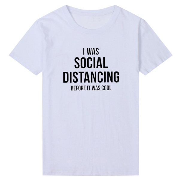 Dames T-shirt met grappige print B358 wit S