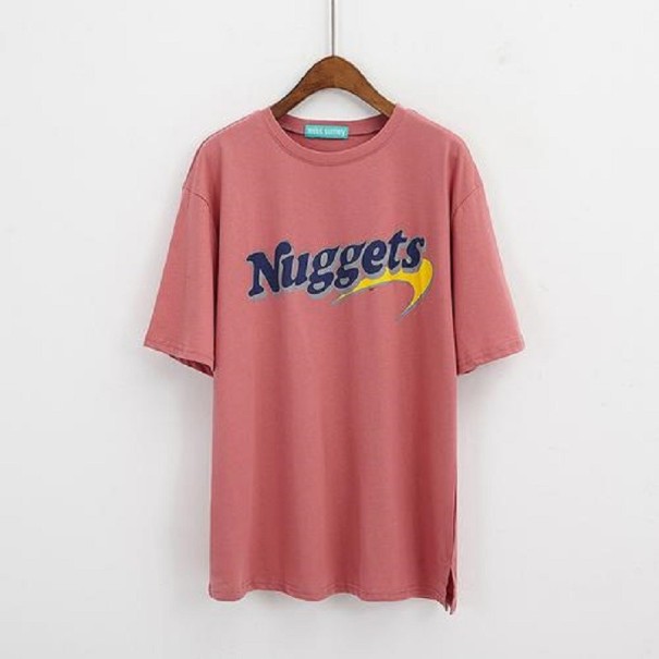 Dames T-shirt met opdruk A816 roze