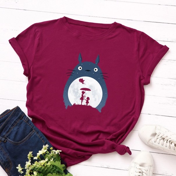 Dames T-shirt met opdruk B209 4XL 4
