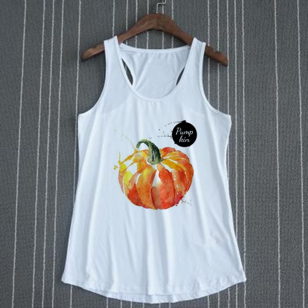 Dames tanktop met fruitprint L 10