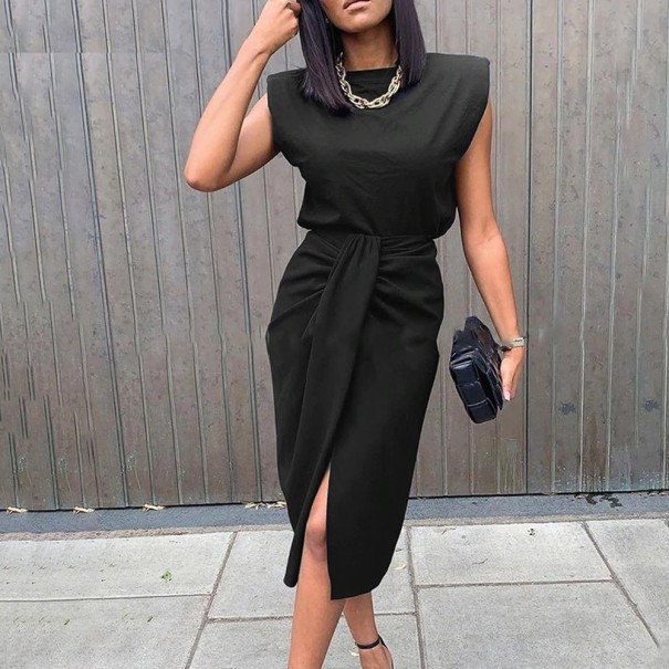 Dames top en rok zwart M
