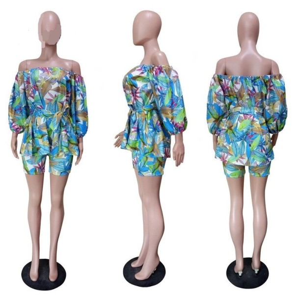 Dames top en short B1152