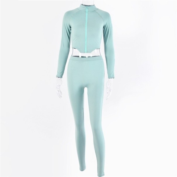 Dames top met lange mouwen en legging B936 XS