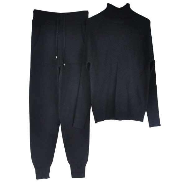 Dames trui en joggingbroek zwart