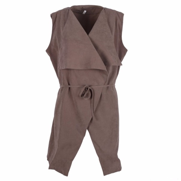 Dames vest J2439 bruin M