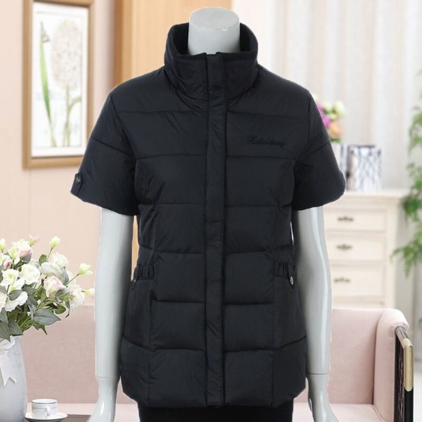 Dames vest met korte mouwen P2394 rood L