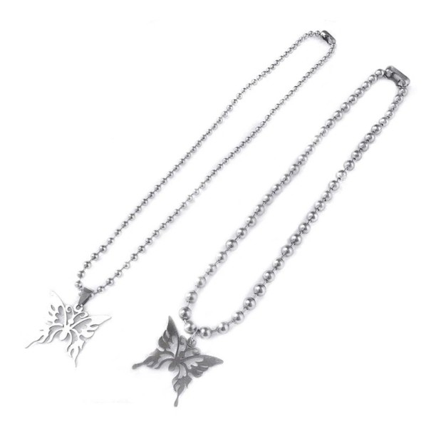 Dames vlinder ketting C1018