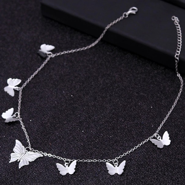Dames vlinder ketting G723 1