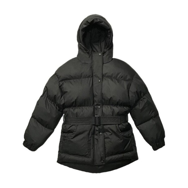 Dames winterjas B676 zwart S