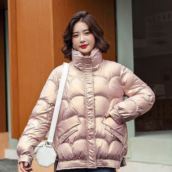 Dames winterjas P1711 roze M