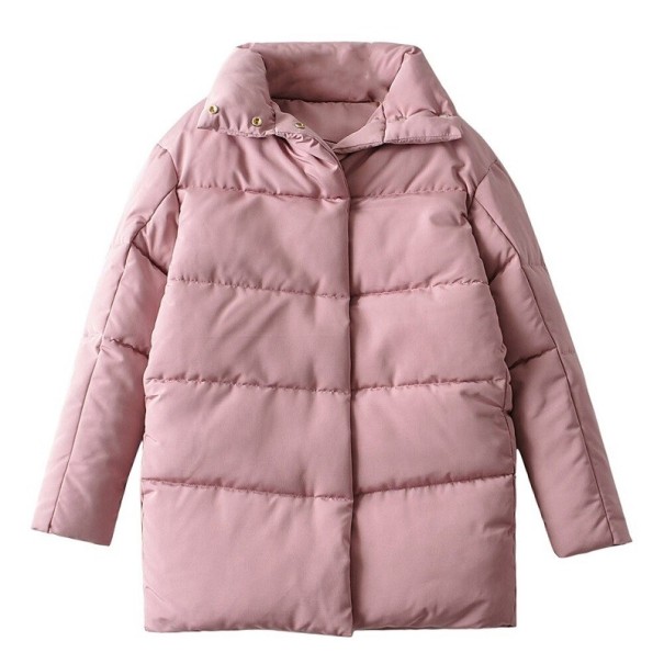 Dames winterjas P1742 roze M