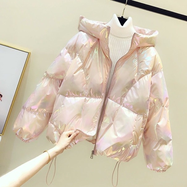Dames winterjas P1856 roze XS