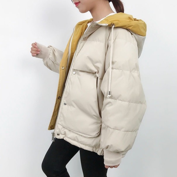 Dames winterjas P2023 crème S
