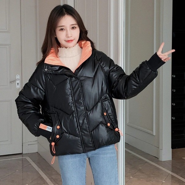 Dames winterjas P2119 zwart L